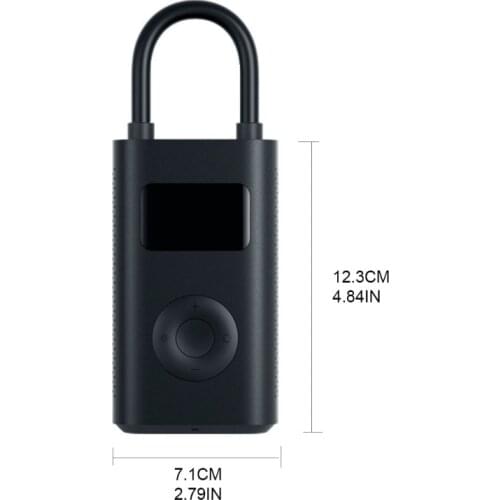 Portable Cordless Tire Inflators Air Compressor Inflates Deflate Mini Tire Pump Rechargeable Battery and Digital Display T3EF