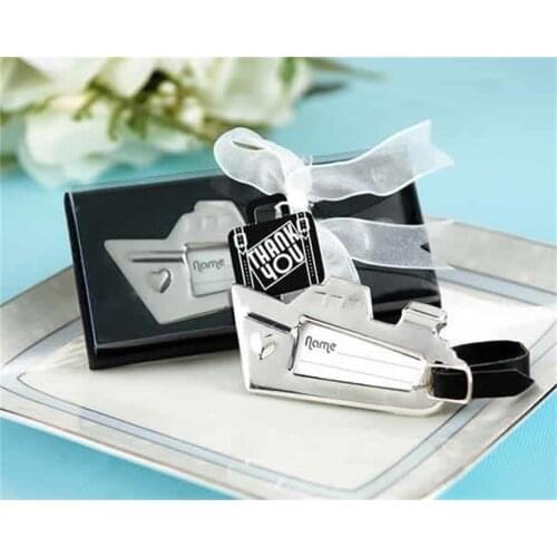 Wedding favor gift and giveaways for guest -- Destination Love Cruise Ship Luggage Tag party souvenir 100pcs/lot