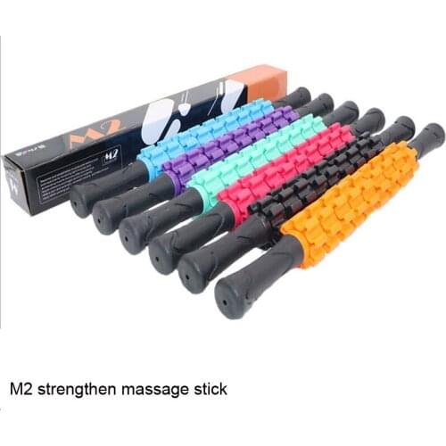 Gym Muscle Massage Roller Yoga Stick Muscle Body Massage Relax Tool Muscle Roller Sticks with Point Spiky Ball