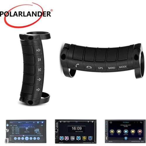 Universal Remote Control 10 Button Wireless GPS Car Steering Wheel For Car Multimedia DVD Player Support Call Answer/Volume Set