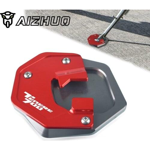 Motorcycle Kickstand Side Stand Plaat Extension Pad Side Stand Enlarge Protection For YAMAHA TENERE 700 Tenere700 2019 2020 2021