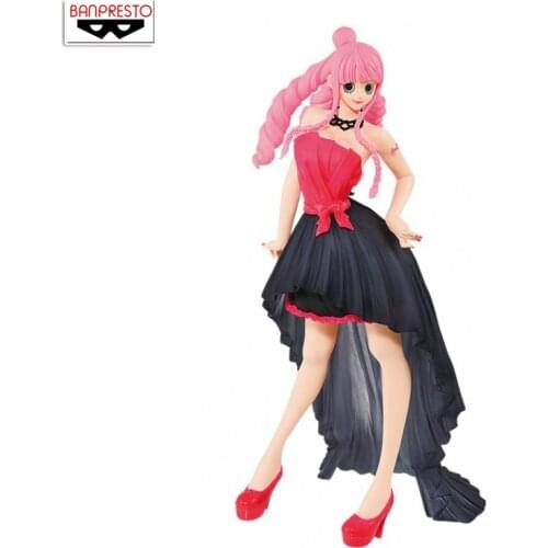 Japan Anime "ONE PIECE" Original Banpresto LADY EDGE: WEDDING Collection Figure - Perhona Special color ver. Red