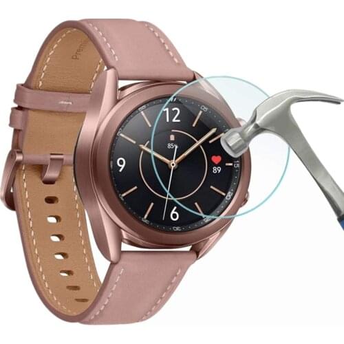 Tempered Glass Screen Protector For Samsung Galaxy Watch 3 45mm 41mm Anti-Scratch Cover For Galaxy watch 3 Protector