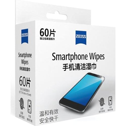 Zeiss Germany Zeiss mobile phone cleaning wet wipes glasses camera microscope mirror wiping paper cloth disposable 60