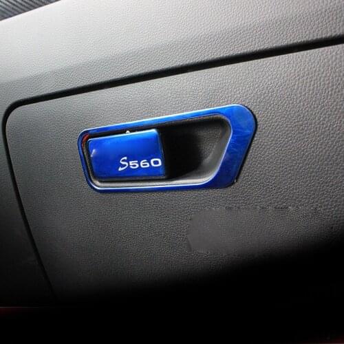 2pcs for dongfeng S560 Copilot Glove box Handle Decoration frame