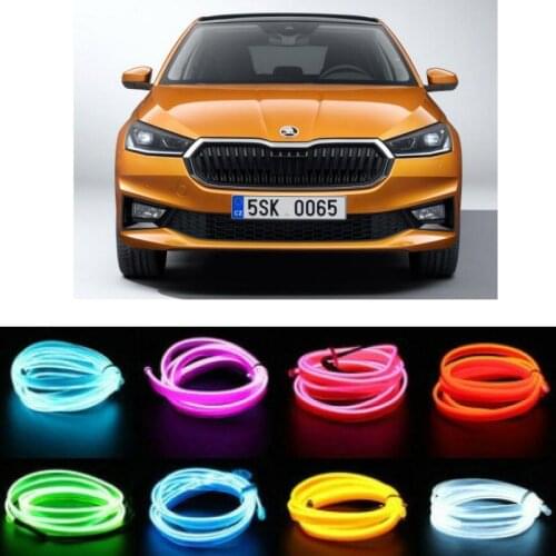 5m el Atmosphere Lamp Interior Mood Lighting For skoda rapid octavia a5 a7 fabia octavia 2 yeti superb Citigo felicia karoq