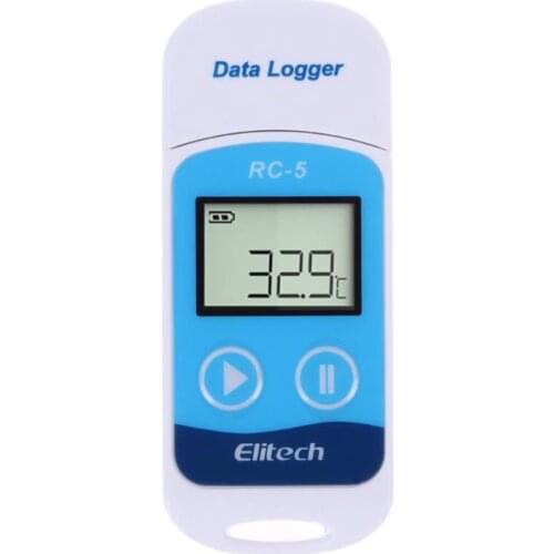 Mini Data logger Temperature USB Temp Recorder Internal Sensor IP67 Digital Temperature Recorder Termometro Digital
