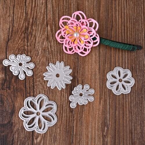 Flower Spring Leaf Branch Heart Stars Metal Cutting Dies Stencil Scrapbooking Photo Album Card Paper Embossing Craft DIY Die Cut