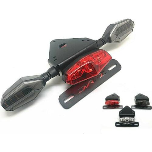 Mortorcycle License Plate Holder & Turn Signal Lamp For SUZUKI DRZ400S DR-Z400SM 2005-2020