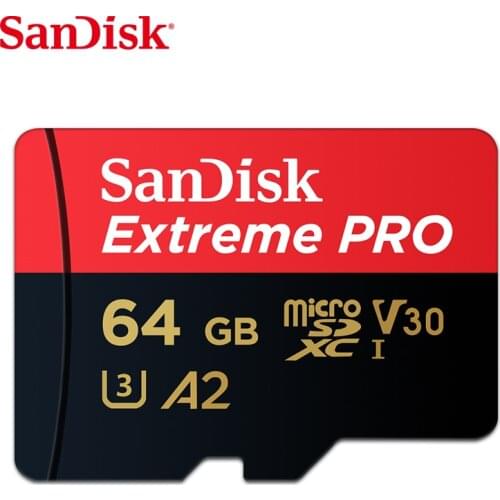 SanDisk Extreme PRO Micro SD Card 128GB 64GB 32GB 512GB 256G 400G Micro SD 128gb Flash Memory Card SD U3 4K V30 Microsd TF Cards