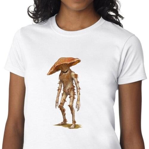 2020 new summer t shirt women pink mushroom girls print tshirt funny femme woman clothes tumblr tops tees female short sleeve