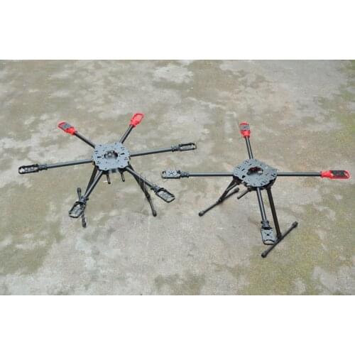 Hummingbird HM650 Foldable Carbon Fiber Hexrcopter/ Six-axis Rack / Multicopter Frame (superior to Tarot 650)