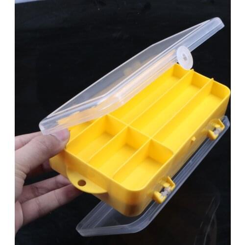 Fishing gear fishing gear double-sided fishing accessories storage box portable fishing box rock fishing box hook box bait box