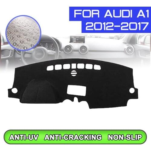 Car Dashboard Mat Anti-dirty Non-slip Dash Cover Mat UV Protection Shade Sticker for Audi A1 2012 2013 2014 2015 2016 2017
