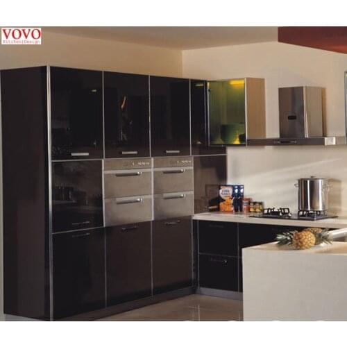 Lacquer modern kitchen cabinet