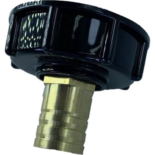 Brass S60x6 IBC Tote Adapter G3/4" Ton Barrel Fittings Coarse Thread Durable IBC Tote Parts Faucet Accessories