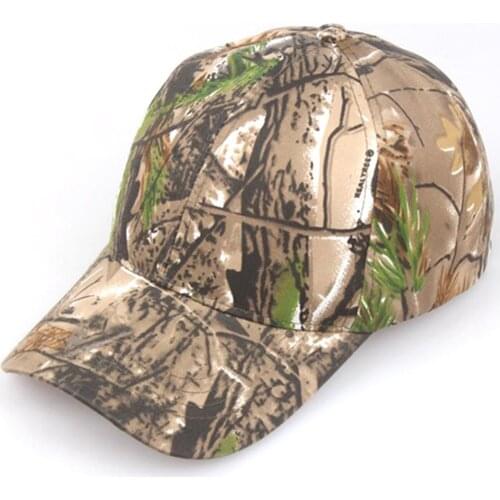 New Unisex Quick-drying Outdoor Camouflage Adjustable Baseball Cap Snapback Hat