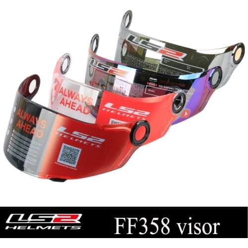 Visor LS2 helmet FF358 Full Face motorcycle casque visor helmet Multi-coloroptional lens fits for ls2 FF396 FF392