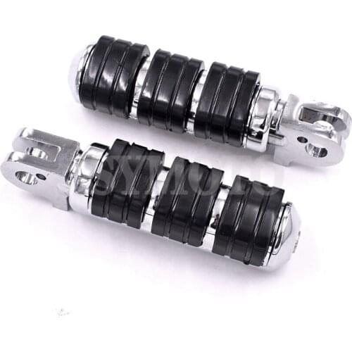 Motorcycle Front Footrests Foot pegs For Suzuki Hayabusa GSX1300R 1999 2000 2001 2002 2003 2004 to 2015 GSXR 1300 GSX 1300R