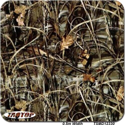 ITAATOP TS12330B 0.5M * 10M New Designs Camo Grass Water Transfer Printing Film Hydrographics Film