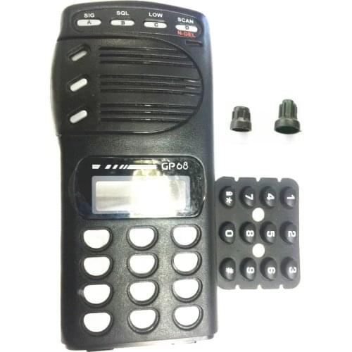 Walkie talkie for motorola Shell GP68 Surface Shell with Key and Knob GP68 Surface Shell