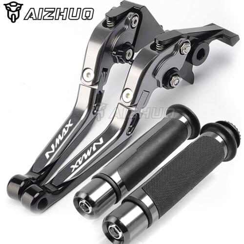 Brake Clutch Lever Extendable Adjustable Motorcycle Hand Grip Handlebar FOR YAMAHA N MAX 155 NMAX155 NMAX 155 2015-2019