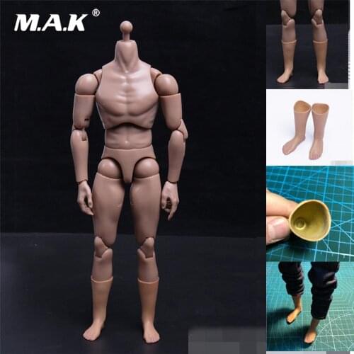 In Stock 1:6 Scale Male Figure Accessory Lower Leg Feet Type Model Replacement for HT Action FIgure Body Parts