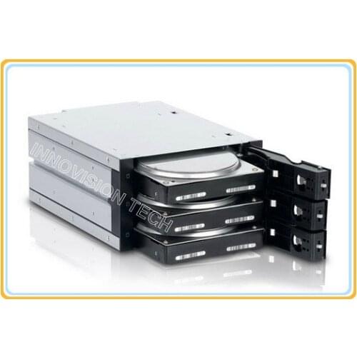 INNO 6203SSW 3*3.5"hot-swap HDD internal enclosure occupy 2*5.25"CD-ROM space