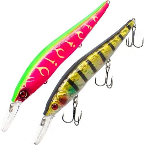 FOVONON Floating Minnow Wobbler 14cm/15.5g Fishing Lure Crankbaits Jerkbait Bait Perch Pesca Wobblers Fishing Lures