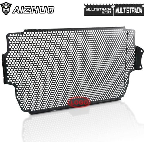 Motorcycle Radiator Grille Guard Cover Protector For Ducati Multistrada 950 1200 1260 S Radiator Guard 2019 2018 2017 2016 2015