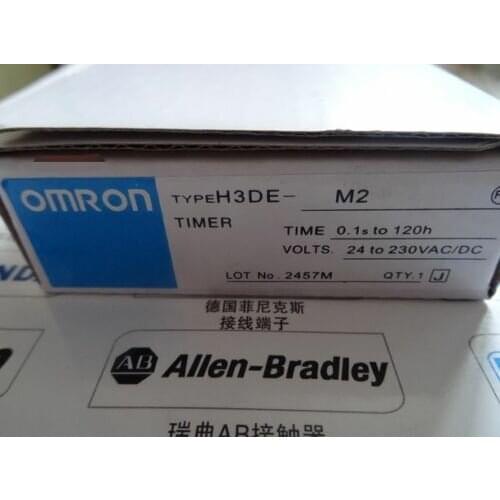 1pcs New in box OMRON Time Delay Relay H3DE-M2 H3DE M2 free shipping #exp