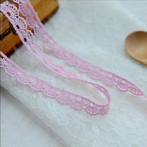 10M/lot 1.3cm Width Lace Trim for Sewing,DIY Garment Accessories,Handmade Lace decoration materials