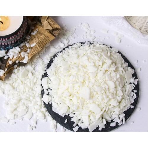 100g Pure Natural Beeswax Soy Wax DIY scented Candle Handmade 100% No Added Aromatherapy Wax Raw Material Ice Flower Wax Gift SW