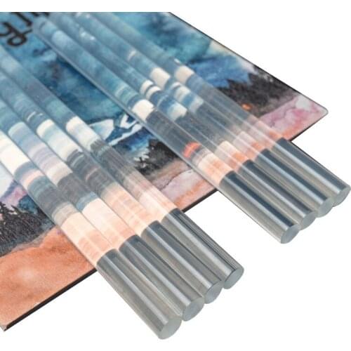 50Pcs 7mmx200mm Very Transparent Glue Stick Craft Hand Repair Tool Hot Melt Glue Sticks for Glue Gun DIY Art Alloy Accessories