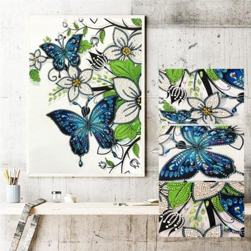 5D DIY Diamond Painting Cartoon Animal Character Pattern Special Shape Diamond Cross Embroidery Home Decoration Diamond Painting