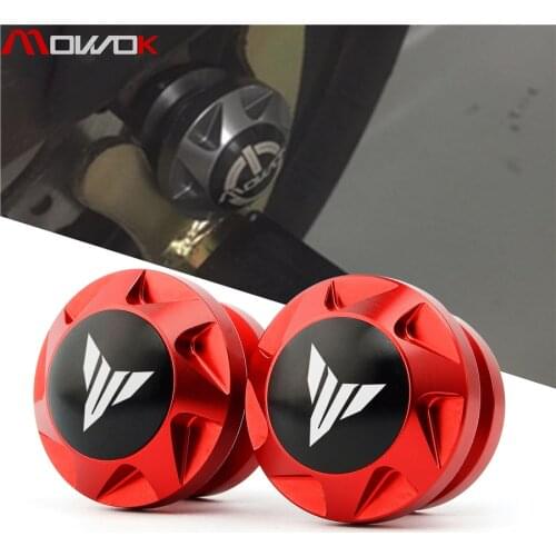 6mm Aluminum Swingarm Spool Screws Fit For Yamaha R1 R6 R7 R6S FZ1 FZ8 MT01 MT03 YZF600R MT07 MT09 FZ07 FZ09 MT10