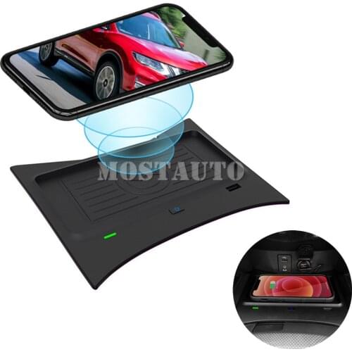 The Phone With QI Wireless Charging For Nissan Rogue Sport Qashqai Wireless Car Charger Phone Fast Charger 2016-2018