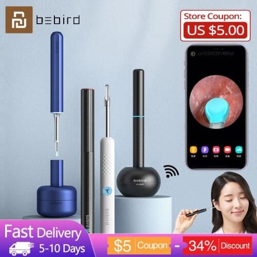 Xiaomi Bebird R1 M9 Pro X17 Pro Smart Visual Ear Stick In-Ear Cleaning Endoscope 300W Mini Camera Otoscope Borescope Ear Picker