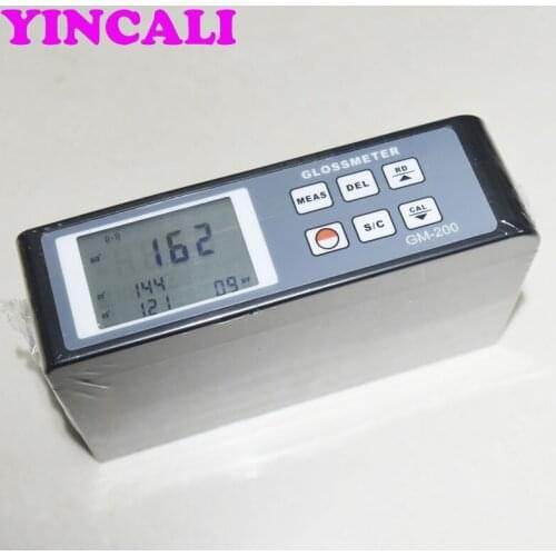 Fast Shipping Multi-Angle Measure 20/60/85 degree digital Gloss Meter GM-200 Range 0.1 ~ 200 Glossmeter