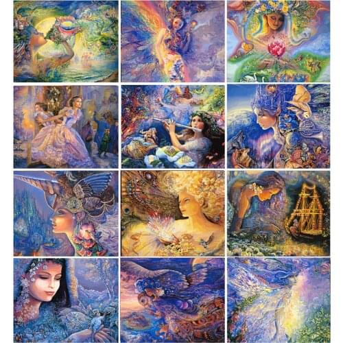 DIY Paints By Numbers Abstract Character 50x40 Art Pictures set Coloring Decorative Canvas Wall Artcraft Oil Painting By Number