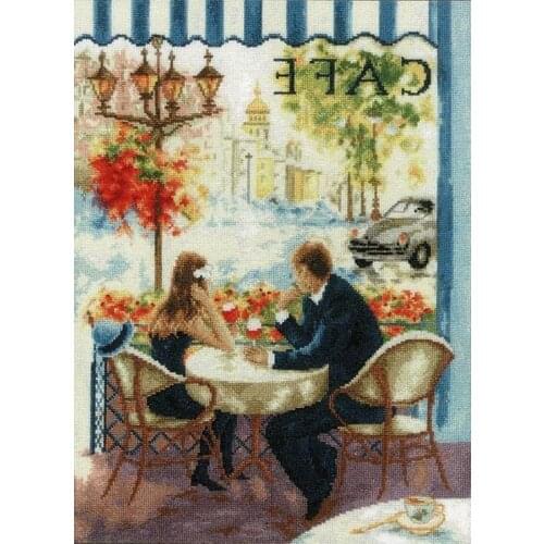 2021 Gold Collection Embroidery Date in Paris Cross Stitch Kits in Canada with 100% Cotton Floss & Free Shipping for Wall Decor