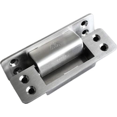 Cross Hinge 304 Stainless Steel Invisible Door Hinge 180 Degree Folding Furniture Hardware Accessories for Folding Doors