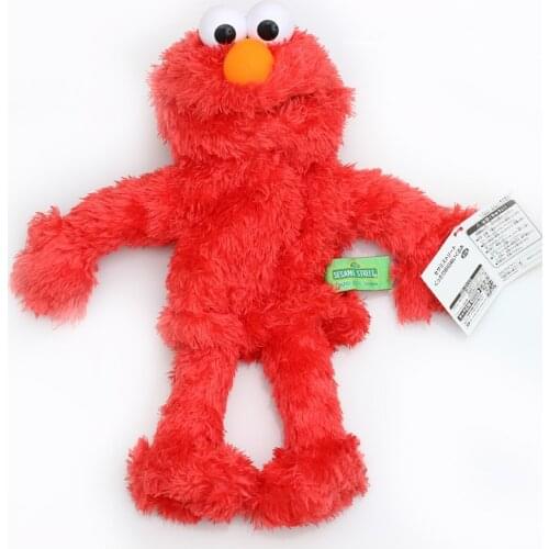 Sesame Street Hand Puppet Show Large Puppet Elmo Cartoon Soft Plush Doll Birthday Christmas Party Show For Children Kids Gifts