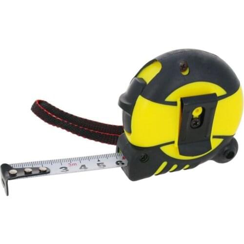Utoolmart Hot Measuring Tape Range 3m Precision 1mm Self Retractable Steel Ruler Tape Measure Measuring Tool Band Tape 1pcs