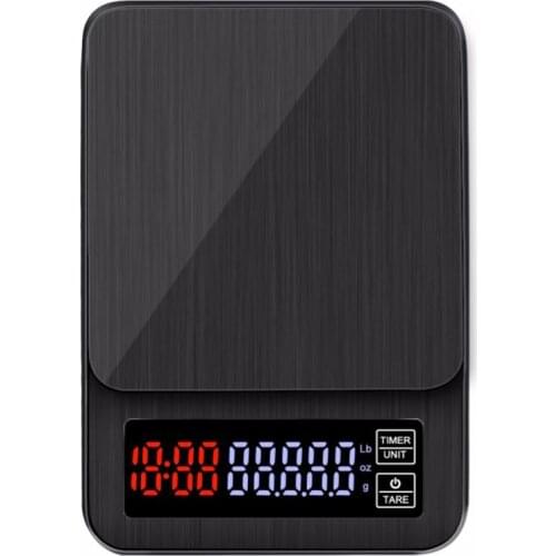 Mini Lcd Digital Electronic Drip Coffee Scale With Timer 3Kg 0.1G Digital Coffee Weight Household Drip Scale Timer Promotion