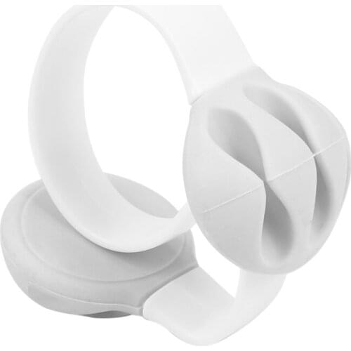 Desk Cable Clips Triple Slots Desktop Cable Organizer Wire Cord Management System Office Table Organizer Securing Clamp