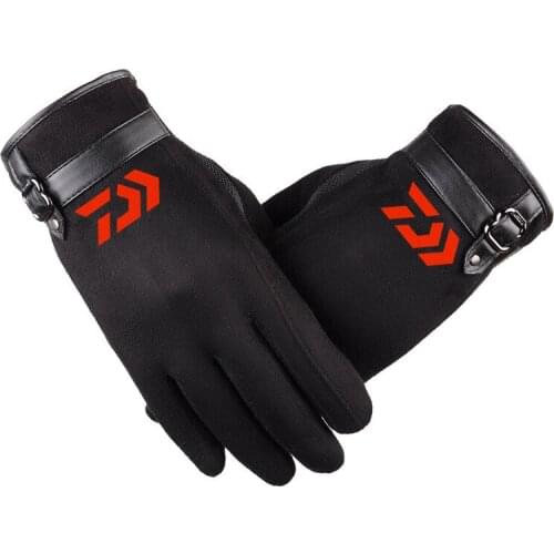 New Fishing Accessories Fishing Gloves Full Finger Neoprene PU Breathable Leather Warm Pesca Fitness Carp Winter Fish Gloves