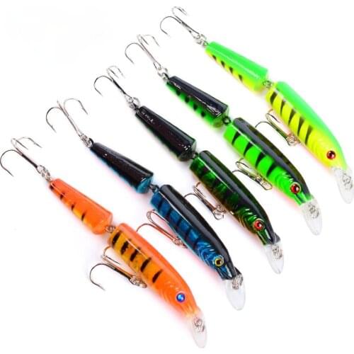 Floating Water Luya Double Knot Fish Bait 10.5cm/9.2g Sea Fishing Luya Bionic Bait