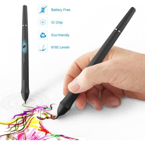 Battery free pen for VEIKK VK1560 with 8192 Levels Pressure Sensitivity Only Compatible with VK1560 Pen Display