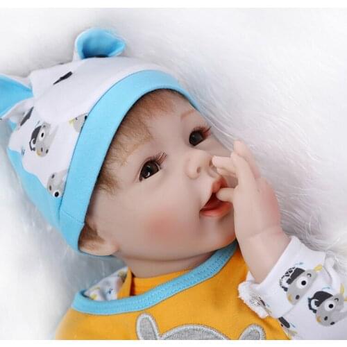 55cm reborn dolls babies bebe alive bonecas reborn de silicone toys for children play house toys